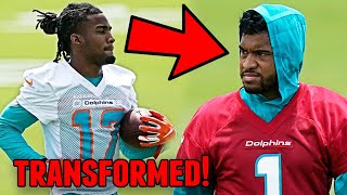 Tua Tagovailoa TRANSFORMED at Miami Dolphins Training Camp! Jaylen Waddle Learns NFL Playbook