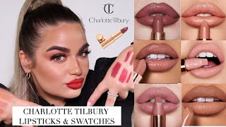 💋CHARLOTTE TILBURY LIPSTICK COLLECTION \u0026 SWATCHES 💋 |  | Paulina Schar