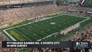 Pittsburgh Ranked No. 4 Sports City In New Survey