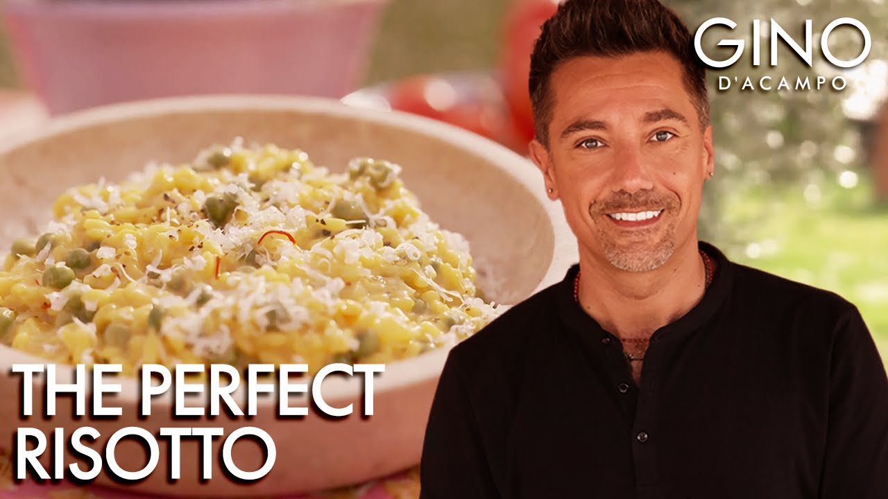 Gino S Perfect Saffron Risotto Gino D Acampo Youtube
