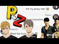 The Miya Twins Escape The Backrooms | Prudence & Zach | Haikyuu Text Skit