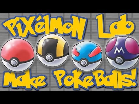 Pixelmon Lab: How To Make Pokeballs! (Minecraft Pokemon Mod) Pixelmon Lab: How To Make Pokeballs! (Minecraft Pokemon Mod)