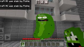 Pickle Rick Nextbot Added in Minecraft PE | #minecraftpeaddons