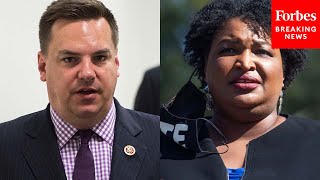 'Hypocrites': Richard Hudson Attacks Stacey Abrams For Maskless Photo