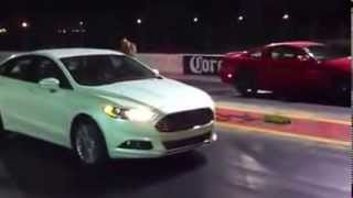 Ford Fusion 2.0T ecoboost vs mustang V8 4.6