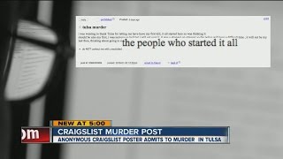 Craigslist Murder Post