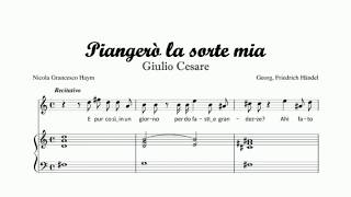 [mr] Piangerò la sorte mia - Giulio Cesare