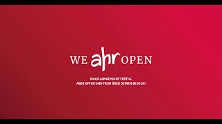 TRIGGERWARNUNG! Wiederaufbau | We AHR Open!