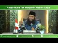 Nasab Mulia Tak Menjamin Masuk Surga