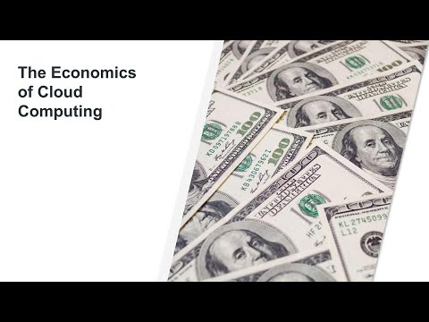 The Economics Of Cloud Computing - YouTube