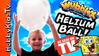 Wubble-X Helium Floating Ball!