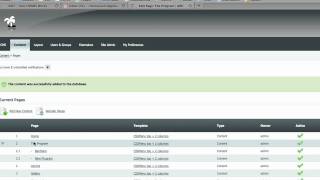 CMS Made Simple - Editing Content