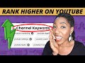 How To Add Channel TAGS or KEYWORDS To Your YouTube Channel | YouTube SEO (2022)