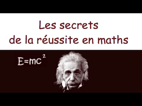 Comment Réussir En Maths Youtube