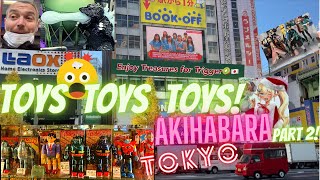 Toy Shopping in Akihabara, TOKYO. Part 2! TOYS TOYS TOYS! Toy hunting in Japan.