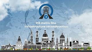 Infrastructure reconstruction of metro line M3 – Five and a half years of achievements in 5 minutes