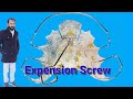 ||How to adjust expension screw in removabl orthodontic appliances...|| Expension Screw||