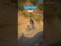 Uphill Vs downhill cycling challenge. #short #youtubeshorts