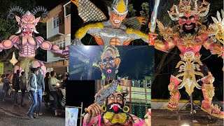 Narkasur in Goa 2021 | Goa celebrates diwali by burning narkasur effigy | Diwali celebration in Goa