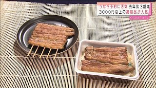 うなぎ予約好調3割増　3000円以上の高級品が人気(2021年7月26日)