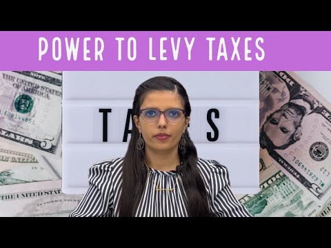 What gives the US government the power to collect taxes quizlet?