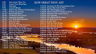 50 Popular Hymns - How Great Thou Art - Gospel Instrumental Music by Lifebreakhtrough