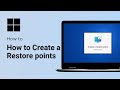 How To Create A Restore Point On Windows 10/11