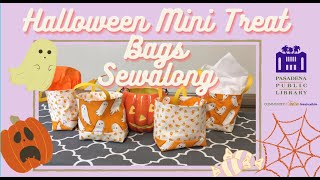 Sew it Begins Halloween Mini Treat Bags