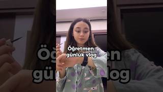 Bir günümün nasıl geçtiğini sıkça soruyorsunuz. Kısa bir video ile merakınız gitsin😊 #öğretmen