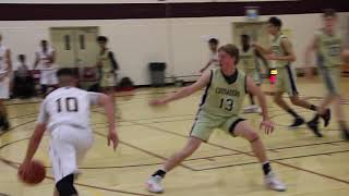 SJB Sr Boys Basketball vs St Mary HOCO Highlights - 12_11_18