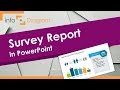 How to Create Modern SURVEY REPORT in PowerPoint