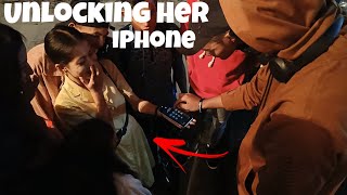 Unlocking strangers iPhone Magic Trick! + STREET MAGIC TRICK!