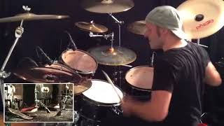 Jason Bowld drum performance - Victim of the system - Axewound