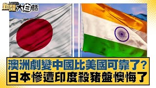 澳洲劇變中國比美國可靠了？日本慘遭印度殺豬盤懊悔了【#新聞大白話】20250618-12｜#栗正傑 #謝寒冰#賴岳謙