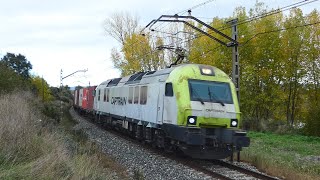 Trenes Continental Rail y Captrain en Ircio(Burgos)13/11/2024