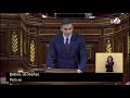 sánchez responde a abascal “no tiene ni la más remota idea de qué hacer con españa