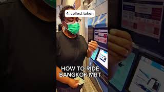 How to Ride the Bangkok MRT