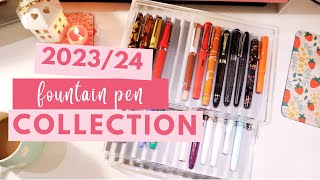 My FULL 2023-24 Fountain Pen Collection | MeltingPotPaper