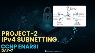 Day-7: IPv4 Subnetting Project 2 with VLAN Departments : CCNP Course for Free