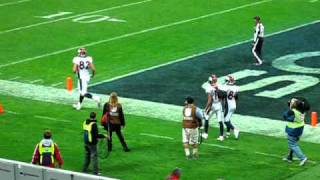 NFL International Series 2010 London - Jabar Gaffney Touchdown taken back because of penalty