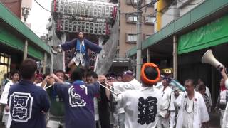 2013年　横浜西区藤棚へそまつり神輿渡御