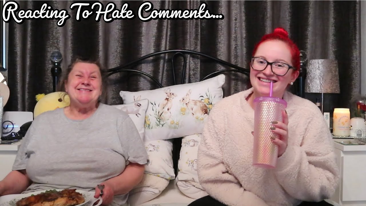 Reacting To Hate Comments Youtube