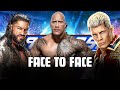 WWE 2K24  - Roman Reigns vs The Rock vs Cody Rhodes Undisputed Championship Match | #live