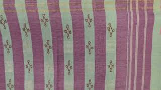 Pastel elaichi hand embroidery tussar cotton saree KL065 #handembroidery #cottonsarees #tussarsaree