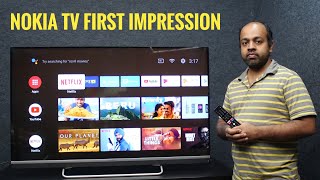 Nokia TV First Impressions — 55-inch 4K LED Smart TV with Dolby Vision, Sound by JBL