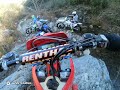 enduro in backyard of İstanbul enduro İstanbul