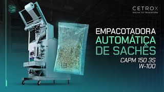 Empacotadora Automática de Sachês CAPM 150 3S W-100