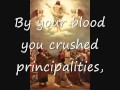 Panam Percy Paul - Song - By Your Blood (with lyrics)