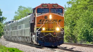 (4K) Insane day on the Bnsf Chillicothe sub 6-3-22