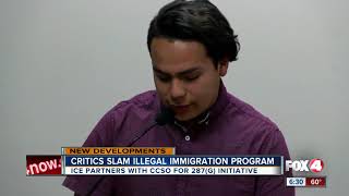 Citizens ask sheriff and ICE to drop illegal immigrant detainment program
